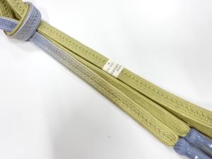 未使用品　正絹　撚り房　手組帯締め